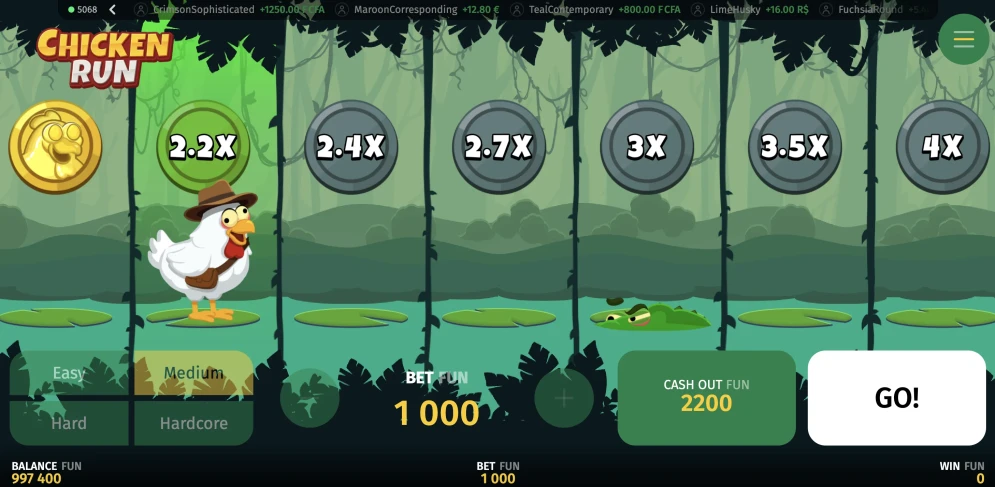 Chicken Run Game